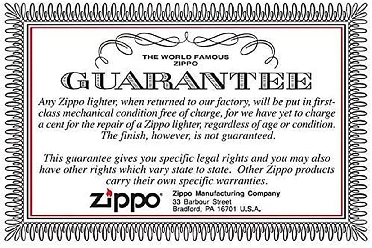 Personalized Zippo Playboy Windproof Lighter Free Engraving - Christmas, Halloween & Valentines Day Gift (Gold)