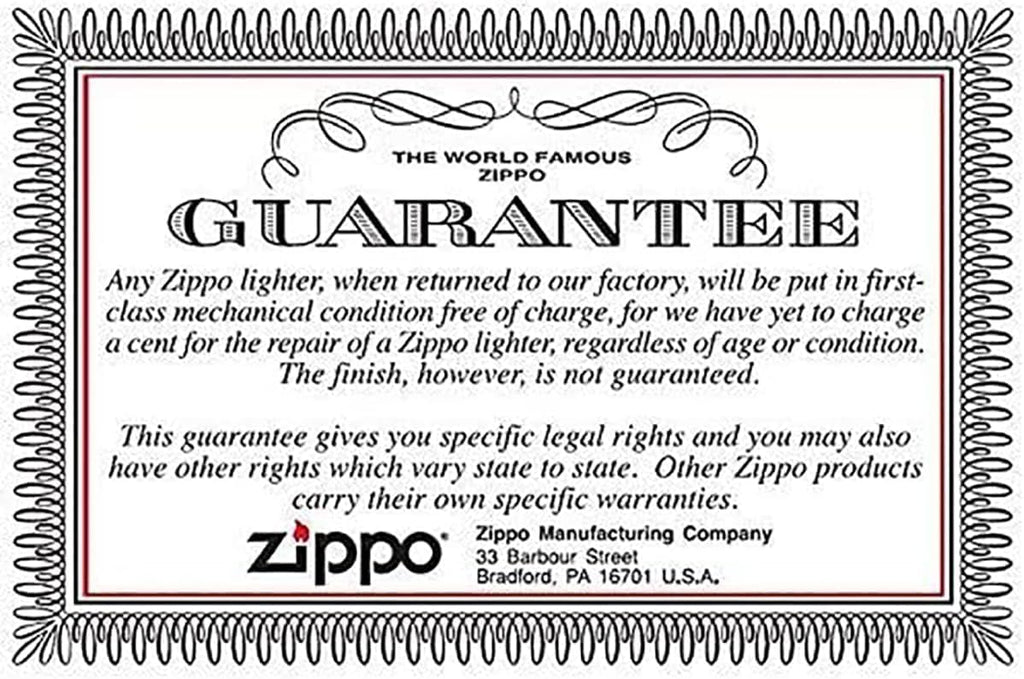 Personalized Zippo Playboy Windproof Lighter Free Engraving - Christmas, Halloween & Valentines Day Gift (Gold)
